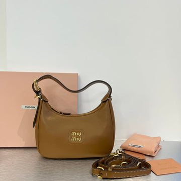 Hobo 20 Bag In Caramel Brown Calfskin