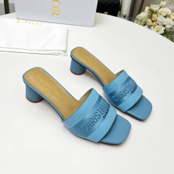 CD Dway 45 Ocean Blue Canvas Calfskin