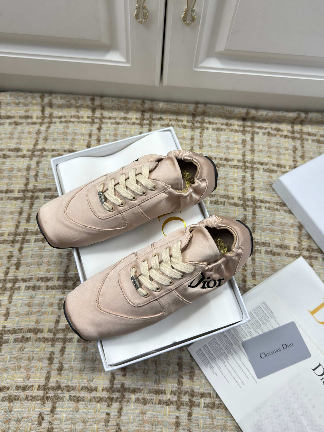 CD 26S Cœur Sneaker Light Pink Satin 695458