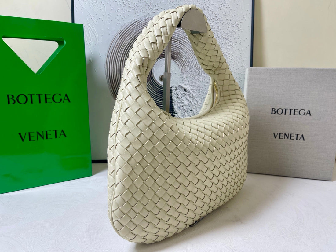 Bv Bag 44CM Cream Intrecciato Leather