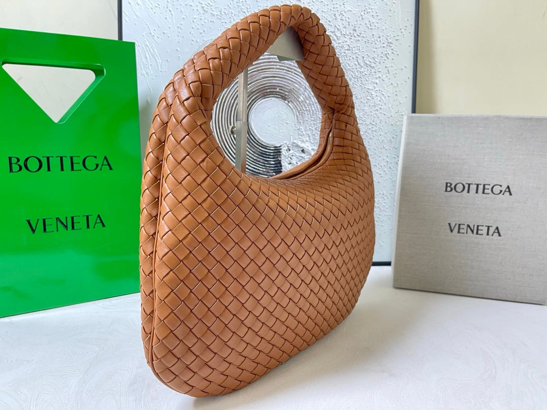 Bv Bag 44CM Tan Brown Intrecciato Leather