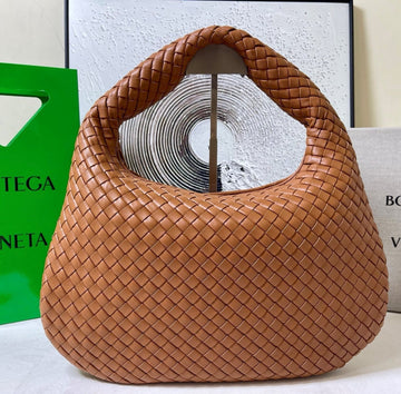 Bv Bag 44CM Tan Brown Intrecciato Leather