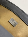 CC MINI 20 FLAP BAG IN DARK GREY CALFSKIN Bags Bible