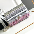 CC MINI 21 FLAP BAG IN COLORFUL WOOL TWEED Bags Bible