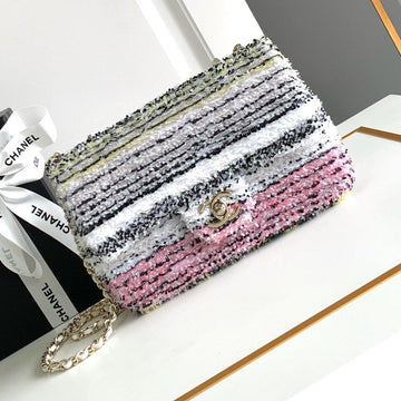 CC MINI 21 FLAP BAG IN COLORFUL WOOL TWEED Bags Bible