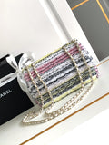 CC MINI 21 FLAP BAG IN COLORFUL WOOL TWEED Bags Bible