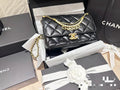 CC MINI 23 FLAP BAG IN BLACK CALFSKIN GOLD HARDWARE Bags Bible