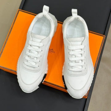 Bouncing Sneakers White Calfskin
