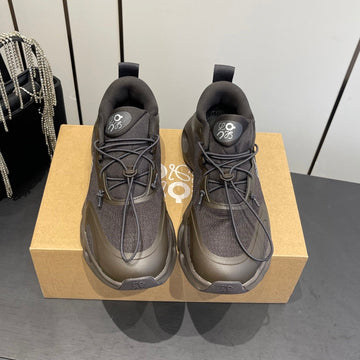 Loewe X On Cloudsolo Sneakers Brown Polyester And Mesh 533487