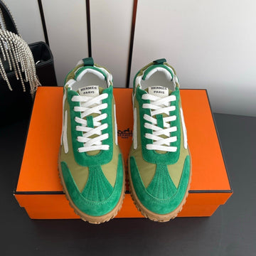 Hm Jet Sneaker Green Suede 739992
