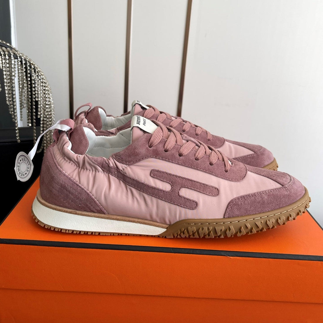 Hm Jet Sneaker Pink Suede 739994