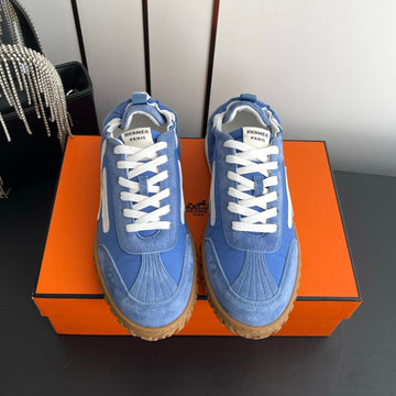 Hm Jet Sneaker Blue White Suede 739996