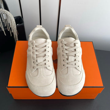 Hm May Derby Shoes Khaki Suede 740000