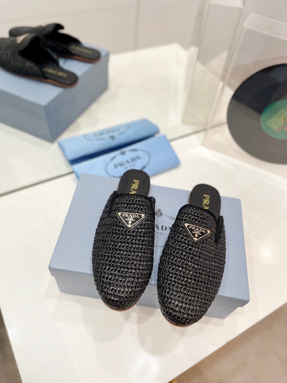 Crochet Mules 5MM Black
