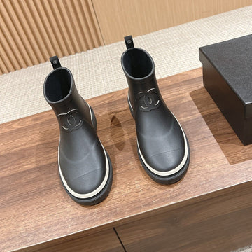 CC Rain Boots Black Tpu
