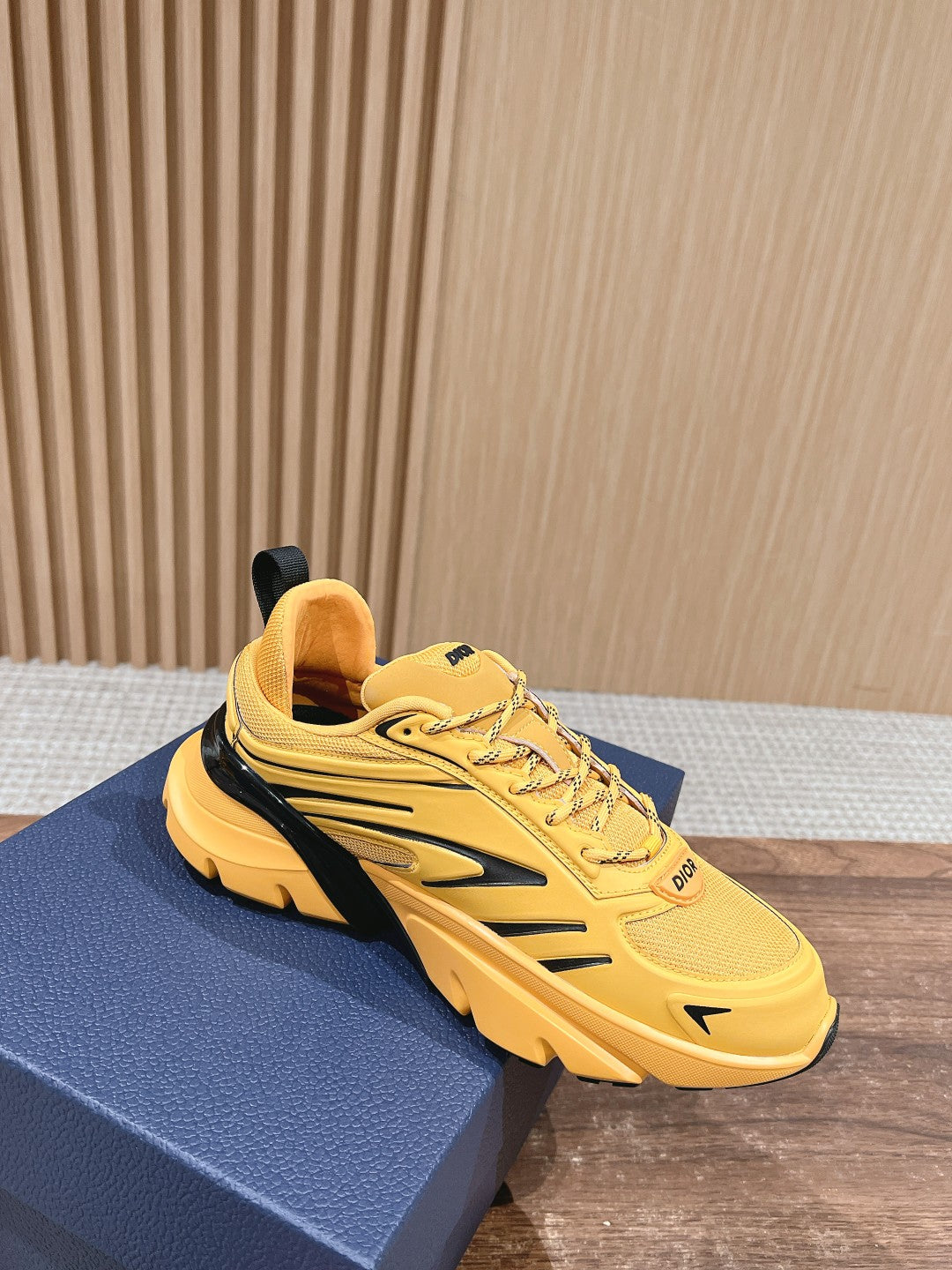 CD B44 Blade Sneaker 30MM Yellow Orange Mesh Fabric 101008