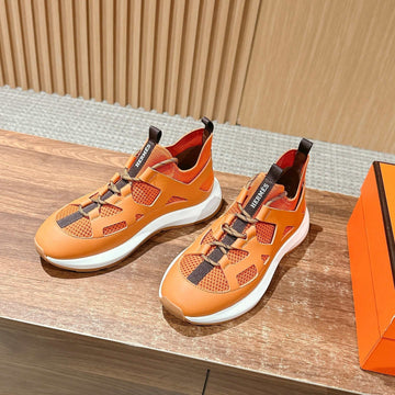 Hm Katana Sneaker Oranger Calfskin 317596