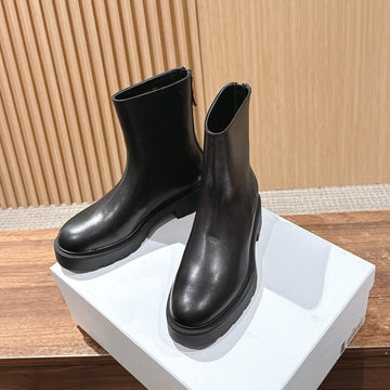 The Row Nobilis Fast Boot 50MM Black Leather 427984