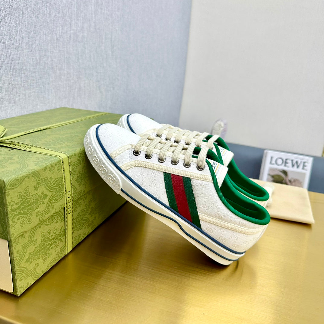 GG Tennis 1977 Trainer White Canvas