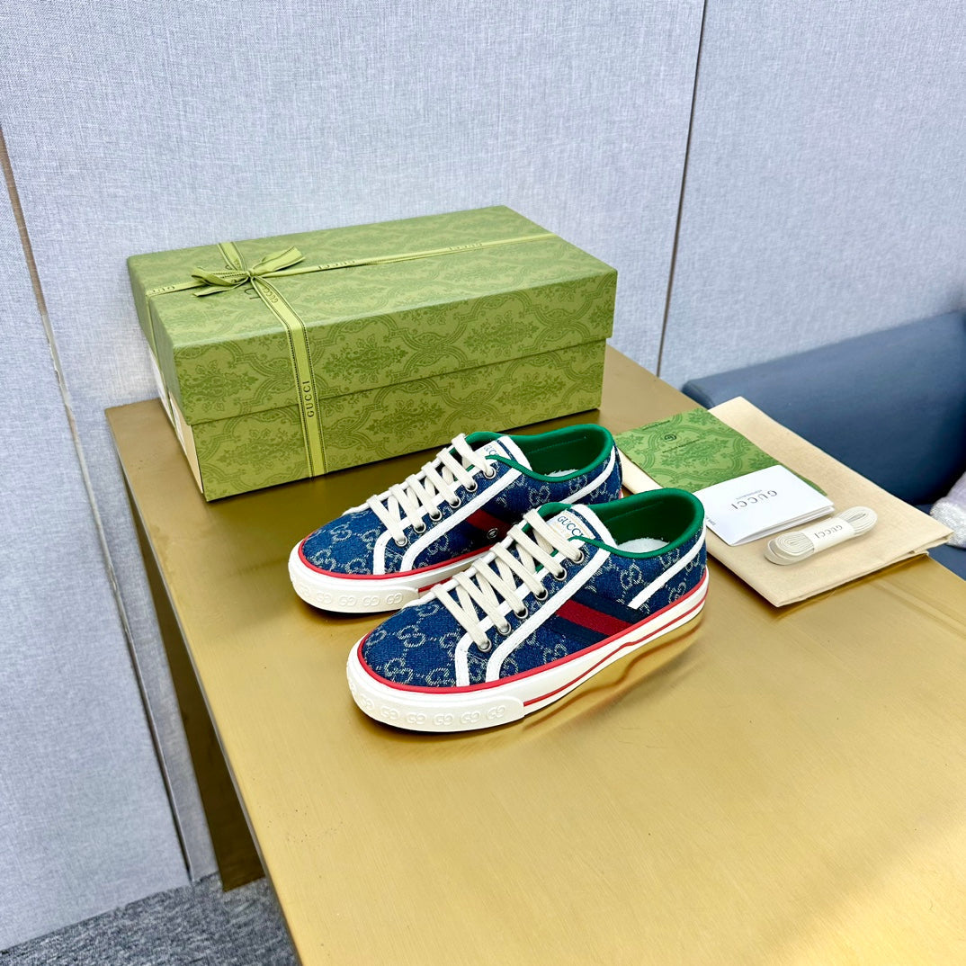 GG Tennis 1977 Trainer Light Azure Canvas