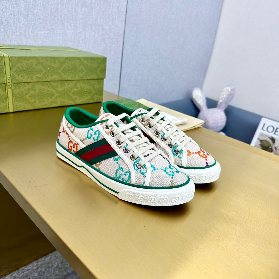 GG Tennis 1977 Trainer Light Gray Canvas