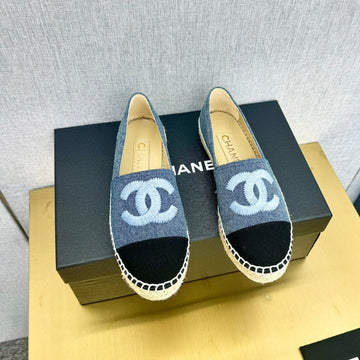 Espadrilles Dark Blue Black Denim