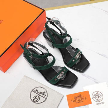 Ivresse 65 Sandal Peacock Suede