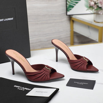 Sl Babylone Mules 10 Jam Smooth Calfskin