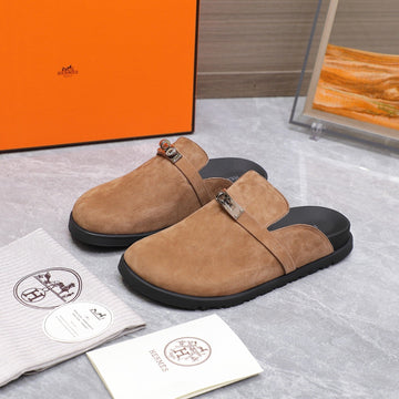 Hm 25 Carlotta Mule Brown Suede