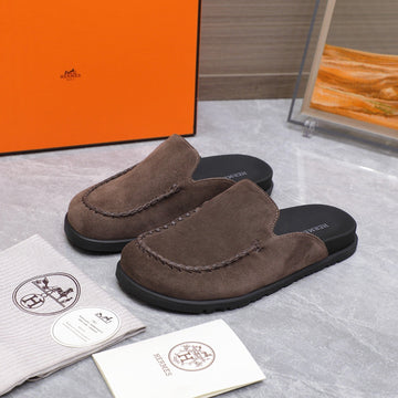 Hm 25 Johan Mule Chocolate Suede