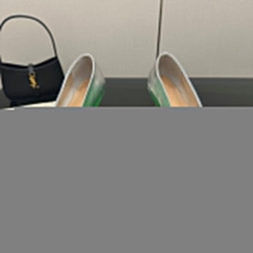 Bv Pump 90MM Sliver Calfskin 427646