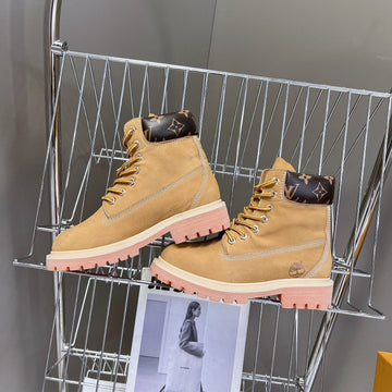 LV X Timberland Ankle Boot Brown Cowhide