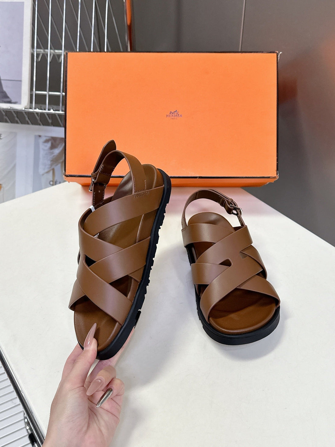 Hm Sandal Sheepskin And Tpu 252679