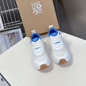 Loewe X On Cioudtilt White Blue Sneaker Mesh Rubber