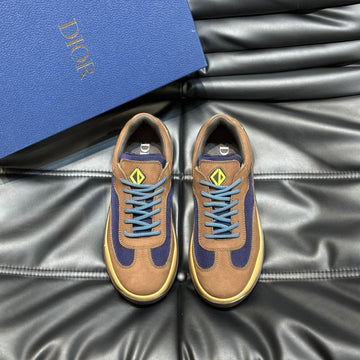 CD & Travis Scott Sneaker Brown Suede