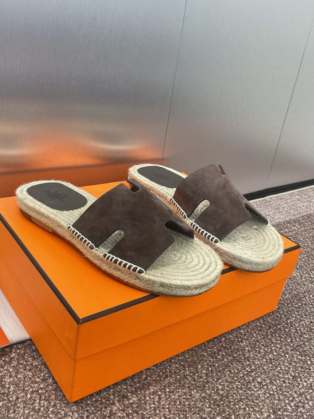 Hm 25 Antigua Espadrilles Chocolate Suede