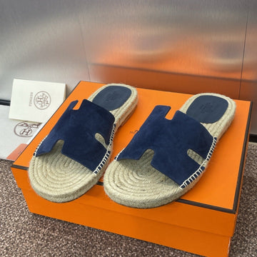 Hm 25 Antigua Espadrilles Blue Suede