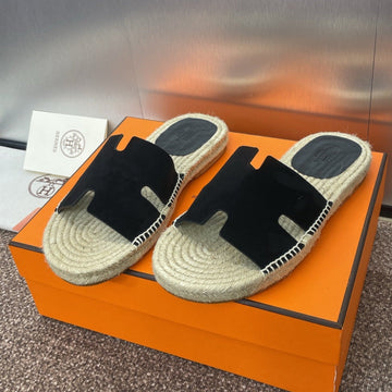 Hm 25 Antigua Espadrilles Black Suede