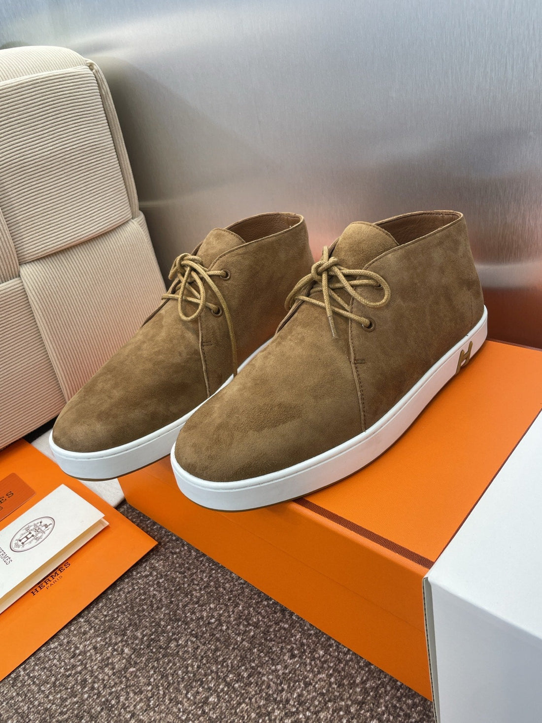 Hm 25 Klicker Sneaker Brown Suede 373012