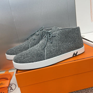 Hm 25 Klicker Sneaker Blue Woolen Calfskin 373015