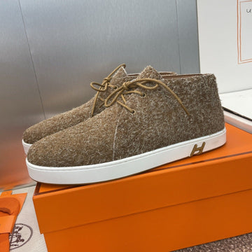 Hm 25 Klicker Sneaker Brown Woolen Calfskin 373016