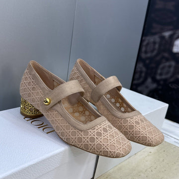 CD 26 Lolita High Heels 40 Sliver Mesh Gold 633051