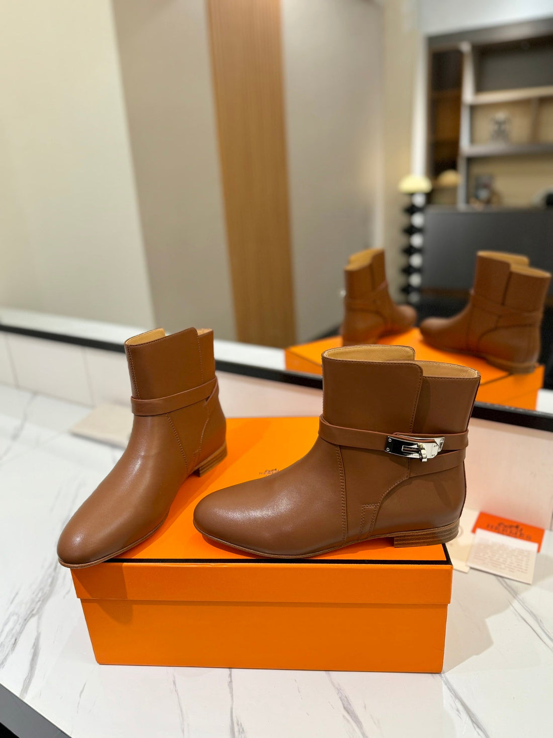 Hm Neo Ankle Boot 15MM Brown Cowhide 960836