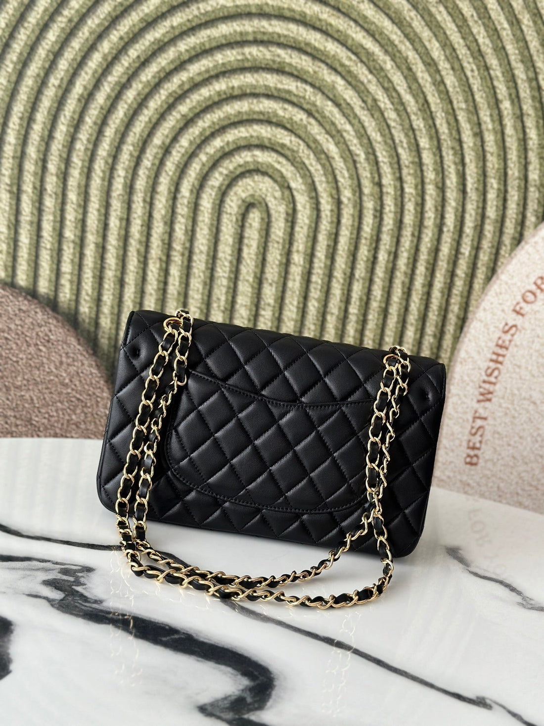 CC 26S Classic 11.12 Bag 25.5cm Black Lambskin