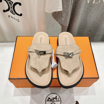 Empire Sandal Pastel Pink Suede