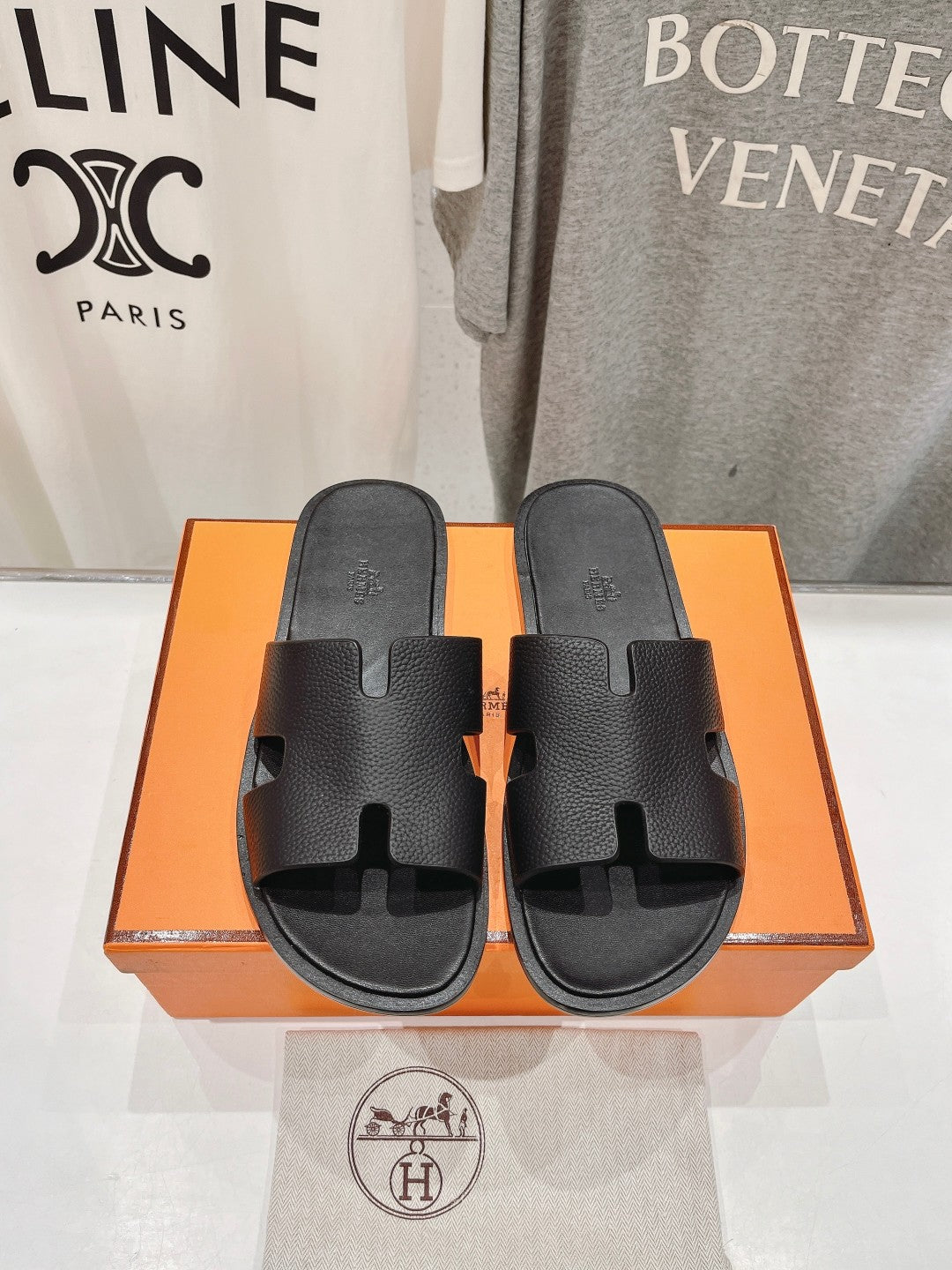 Izmir Sandal Black Lambskin