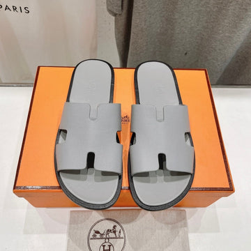 Izmir Sandal Bright Gray Lambskin