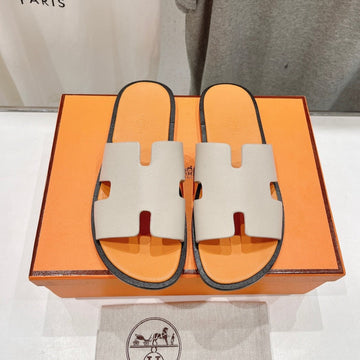 Izmir Sandal Cream White Mix Light Orange Lambskin