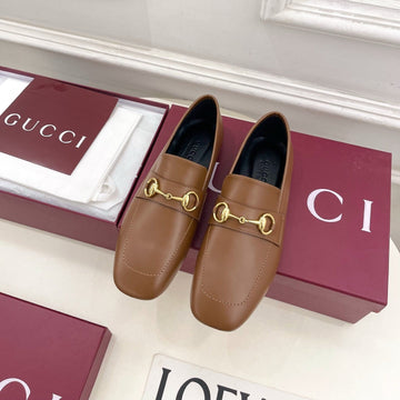 GG 26S Loafer With Horsebit Brown Leather 640284