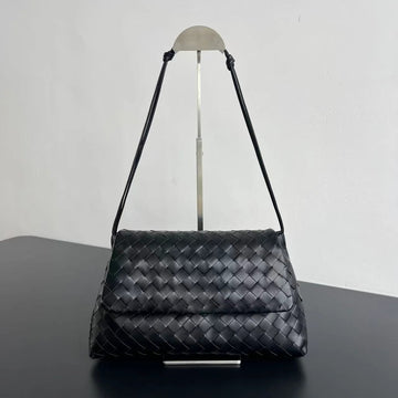 Bv 2026 Giorno Bag 33CM Black Leather